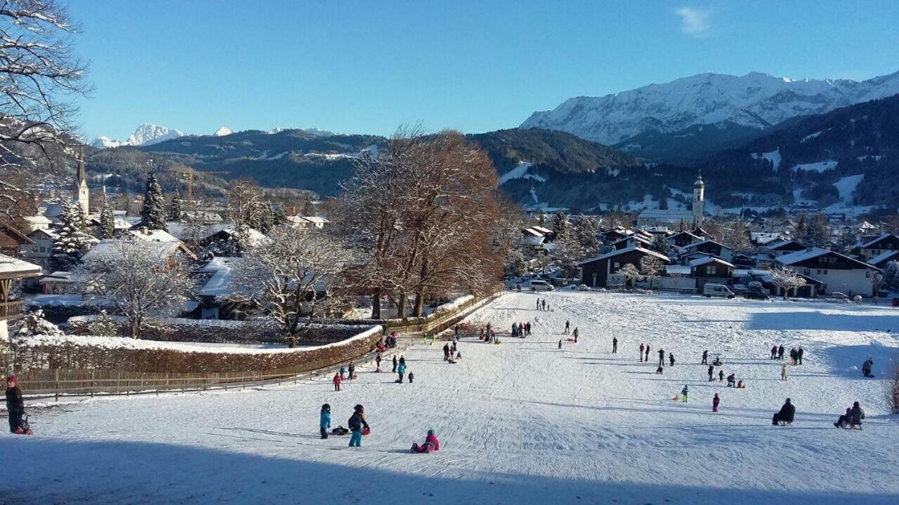 Ferienwohnung Kramergasse Garmisch-Partenkirchen Dış mekan fotoğraf
